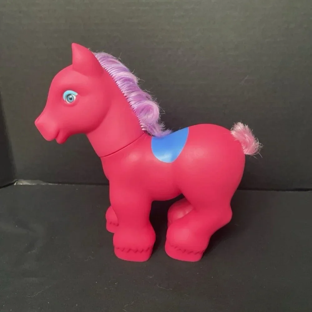 My‎ Little Pony Heart Pink Horse Purple Mane Gi-Go SML-05-B1
